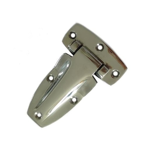 Small Polished S/S Die-Cast Hinge