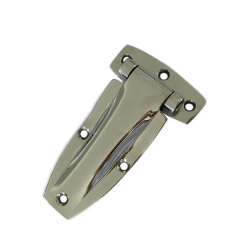  Strap Hinge Stainless Steel Polished W/ Holes - 9495