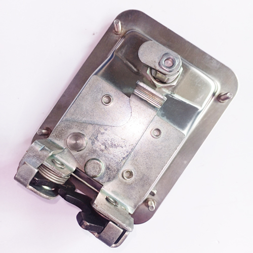 Locking Stainless Steel Polished Rotary Paddle Latch - 91268