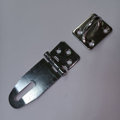Safety Hasp and Staple Stainless Steel Electrolytic Polished - 6275