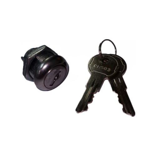 Cylinder and keys Zinc Alloy Zinc Plated W/2 Keys - 65299