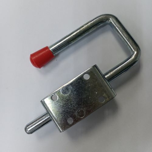 Spring Bolt Latch Steel Zinc With Red Knob - 92393