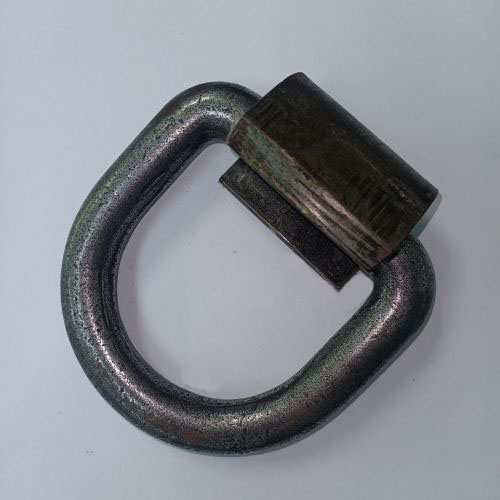  Forged Lashing D-Ring Steel Plain - 9469