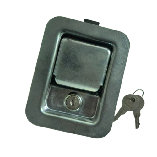 Locking Stainless Steel Polished Paddle Latch - 91214